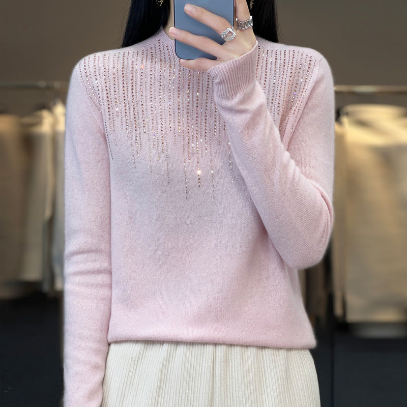 Popular Long Sleeve Round Neck Sweater