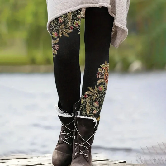 Cool Print Side Pocket Pants