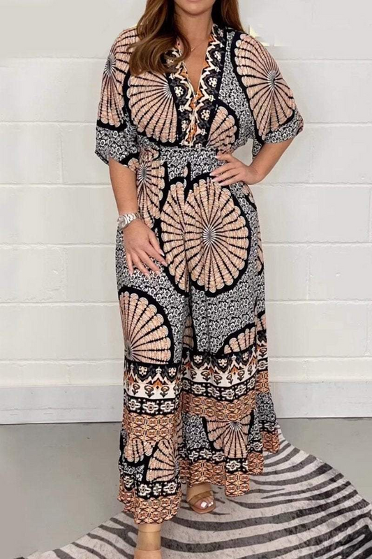 Women's Printed Jumpsuit