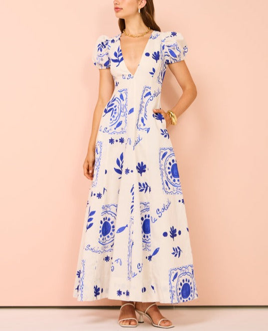 Embrace The Glamour Pocketed Maxi Dress