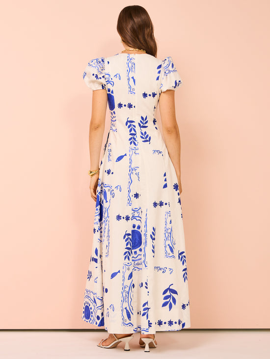 Embrace The Glamour Pocketed Maxi Dress