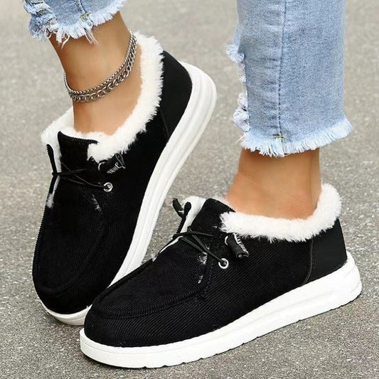 Thick-soled Velvet Thickened Warm Cotton Shoes