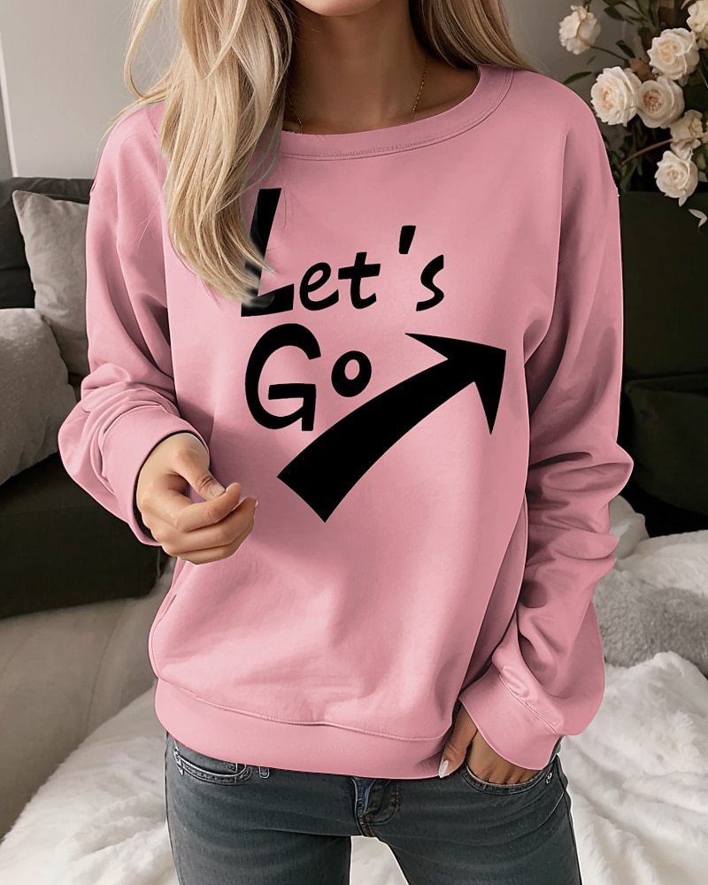 Let's Go Casual Sweatshirt