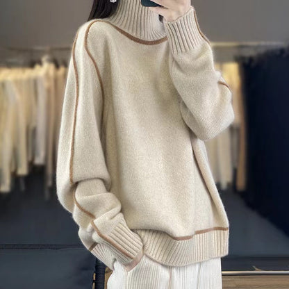 Slim Knitted Bottoming Sweater