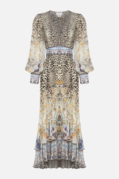 Seahorse Long Button Front Dress