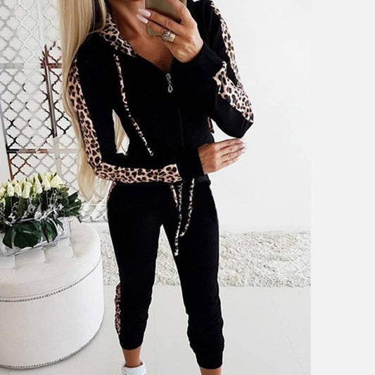 Jogger Sport Wear Ladies Casual Sweat Autumn Streetwear Suit