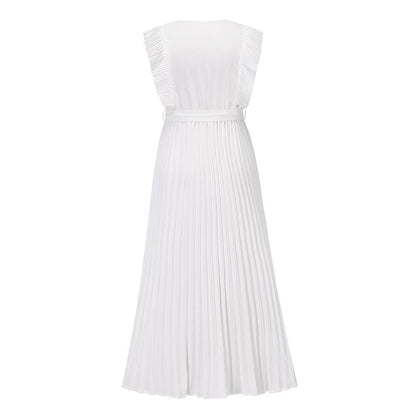 Fashion Chiffon Pleated Dress