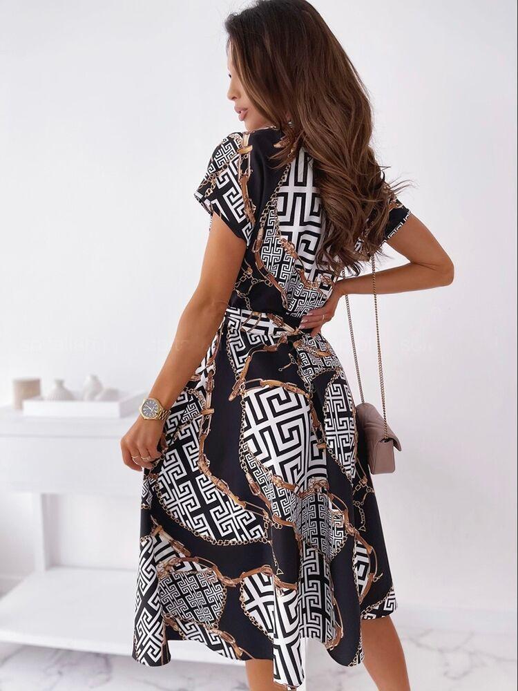 V-neck Sexy Tunic Dress