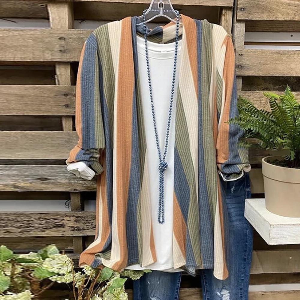 Autumn Stripes Top